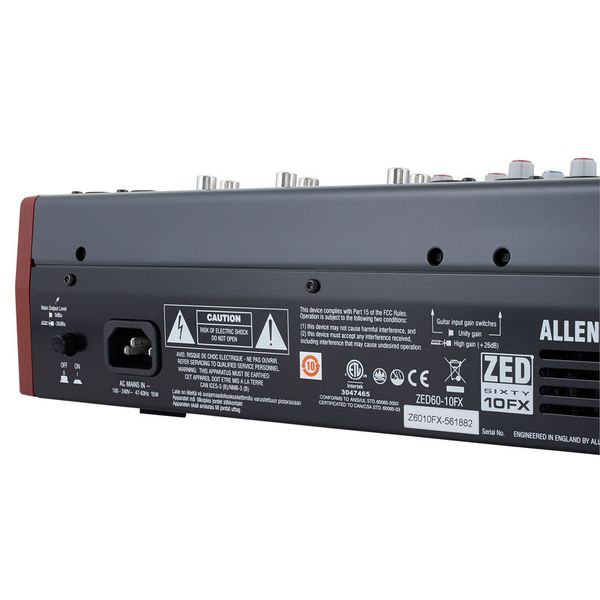 Allen & Heath ZED60-10FX