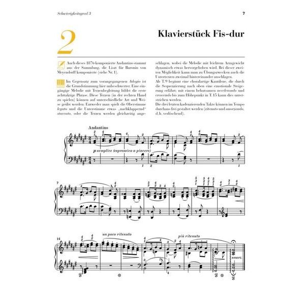 Henle Verlag Am Klavier Liszt