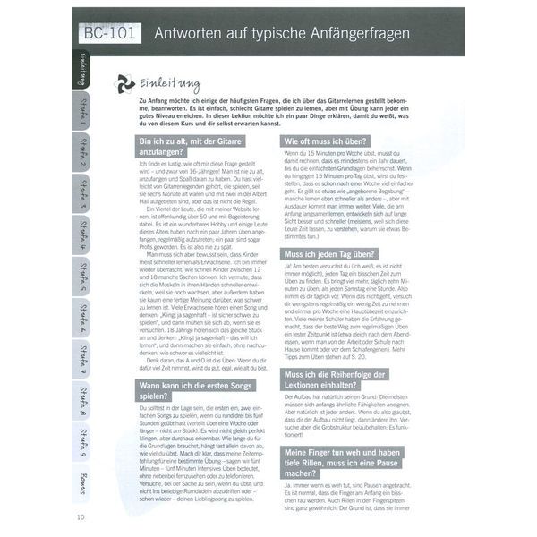 Bosworth Justinguitar.com Gitarrenkurs