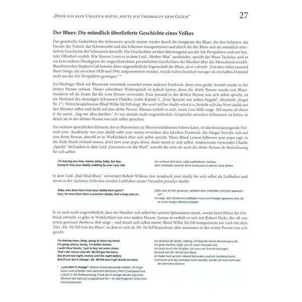 Edition Olms Die Geheimsprache des Blues