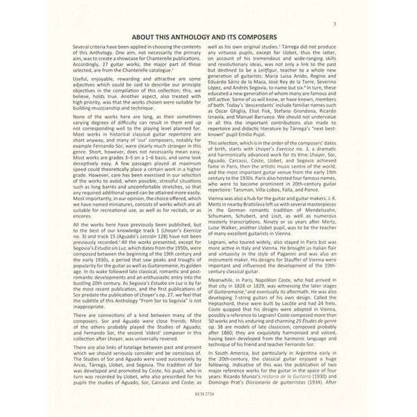 Edition Chanterelle Chanterelle Guitar Anthology