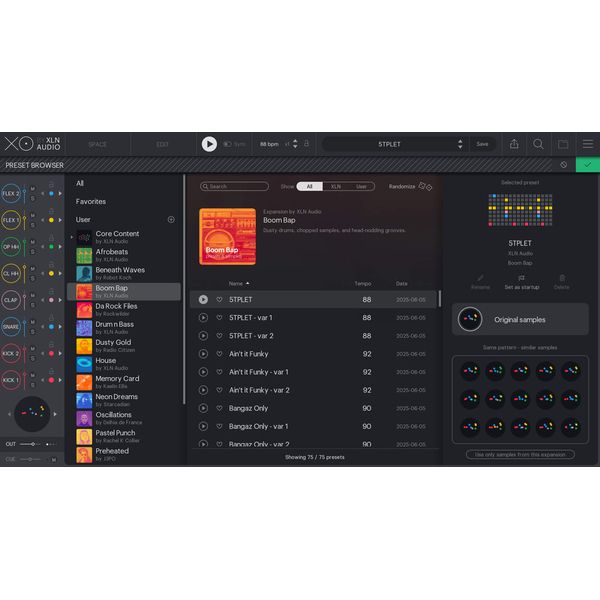 XLN Audio XOpak: Boom Bap