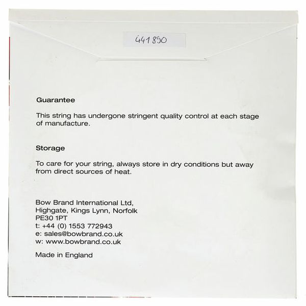 Bow Brand Pedal Wire 6th D String No.37