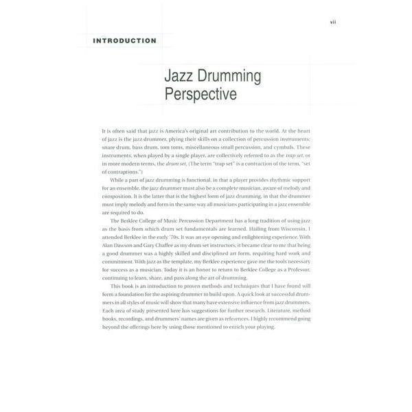 Berklee Press Berklee Jazz Drums