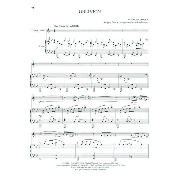 Boosey & Hawkes 25 Piazzolla Tangos Trumpet