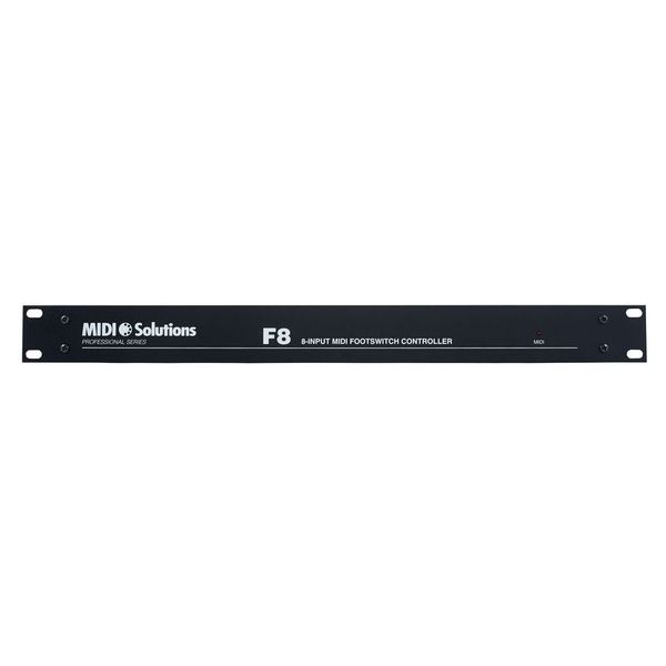 MIDI Solutions F8 Footswitch / MIDI Converter
