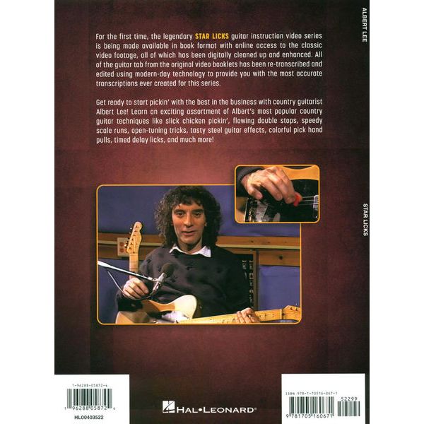 Hal Leonard Albert Lee