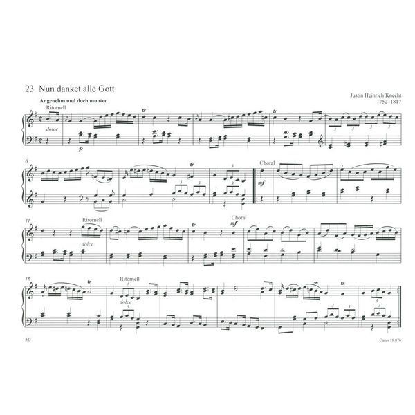 Carus Verlag Freiburger Orgelbuch 2