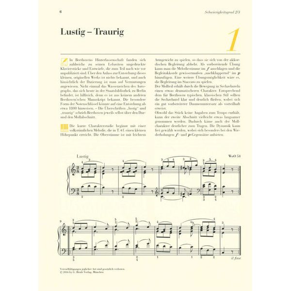 Henle Verlag Am Klavier Beethoven