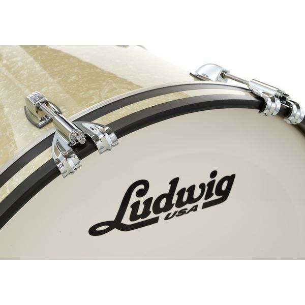 Ludwig Classic Maple Downbeat V.White