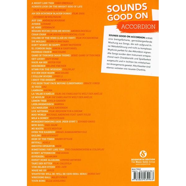 Bosworth Sounds Good On Accordion