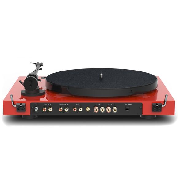 Pro-Ject Juke Box E1 HiFi Set red