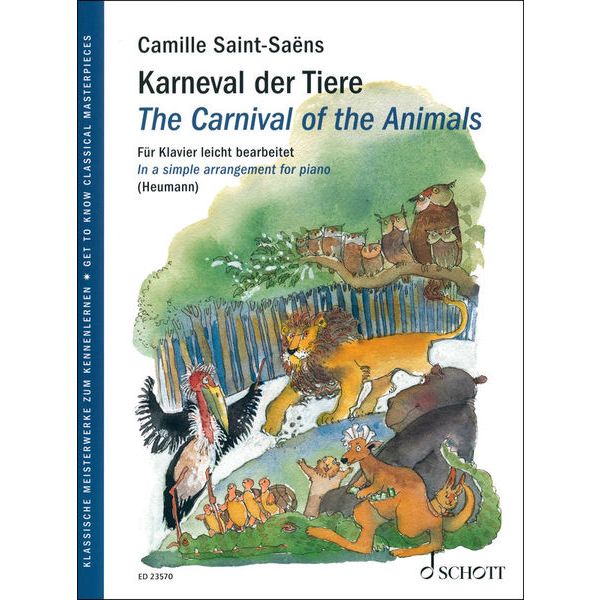 Schott Saint-Sans  Karneval d. Tiere