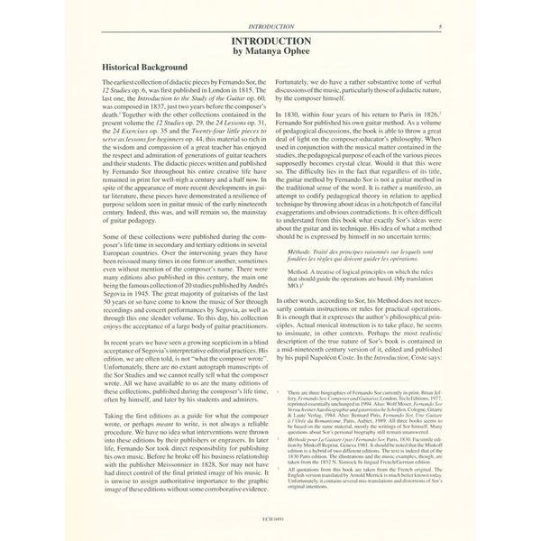 Edition Chanterelle Sor The Complete Studies