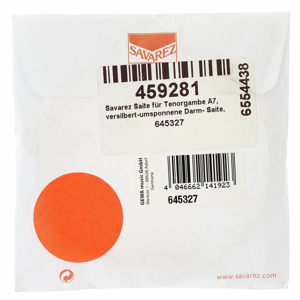 Savarez Tenor Viola Da Gamba A7