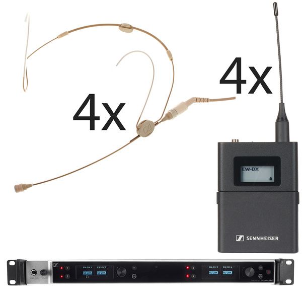 Sennheiser EW-DX 4x HSP2 R1-9 Set