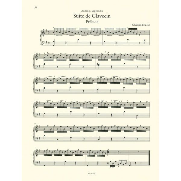 Wiener Urtext Edition Clavierbüchlein Anna Bach