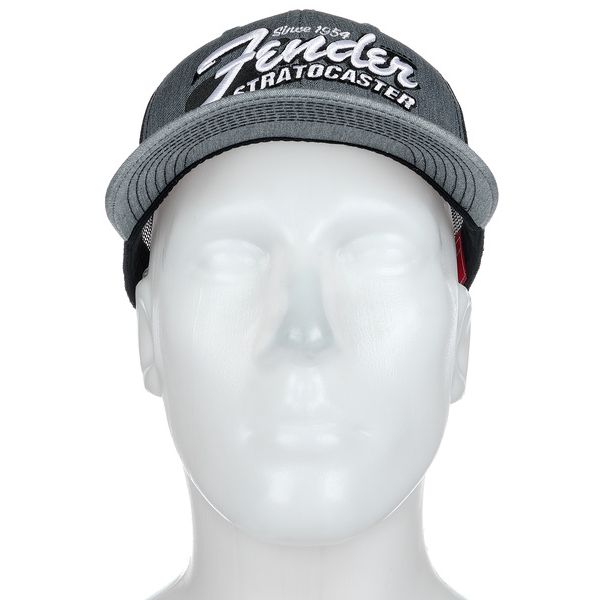 Fender Strat Guitar Hat Heather Grey