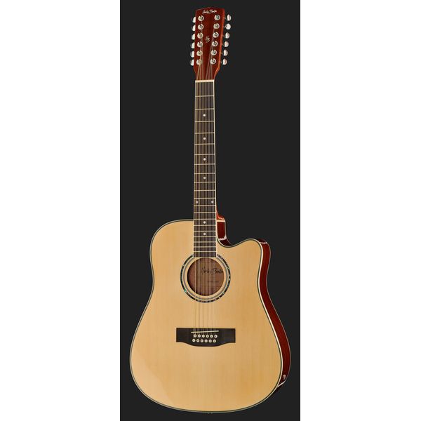 Harley Benton D-200CE-12NT w/Bag