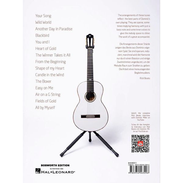 Hal Leonard Song Classics For Solo Guitar