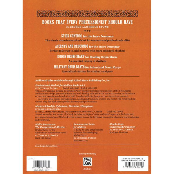 Alfred Music Publishing Mallet Control