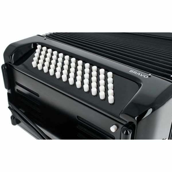 Hohner Bravo II 60 Black silent key