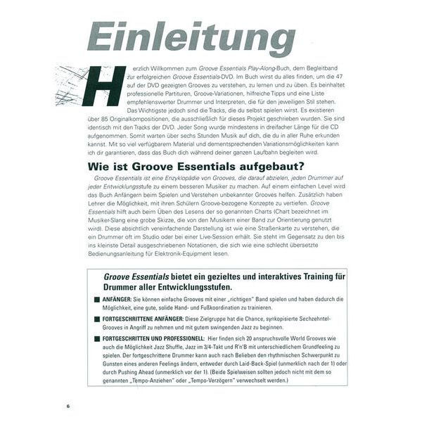 Hudson Music Groove Essentials 1.0 D