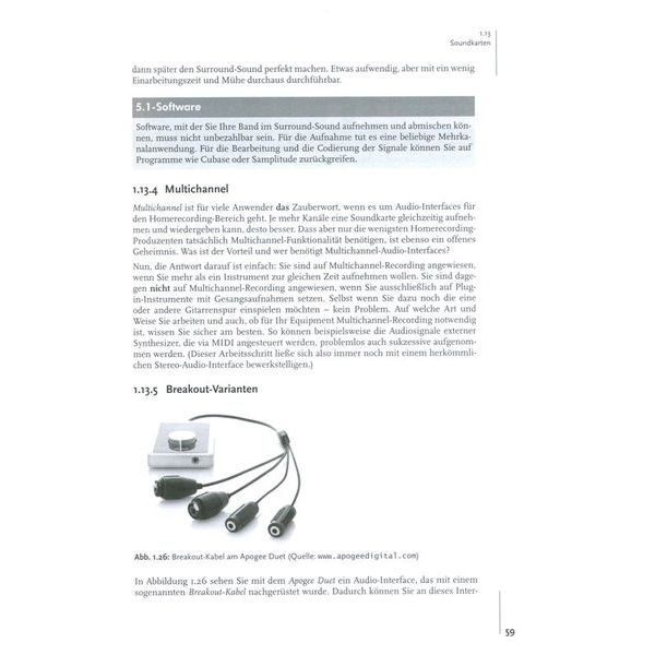 mitp Verlag  Homerecording