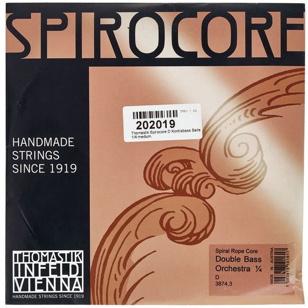 Thomastik Spirocore D Bass 1/4 medium