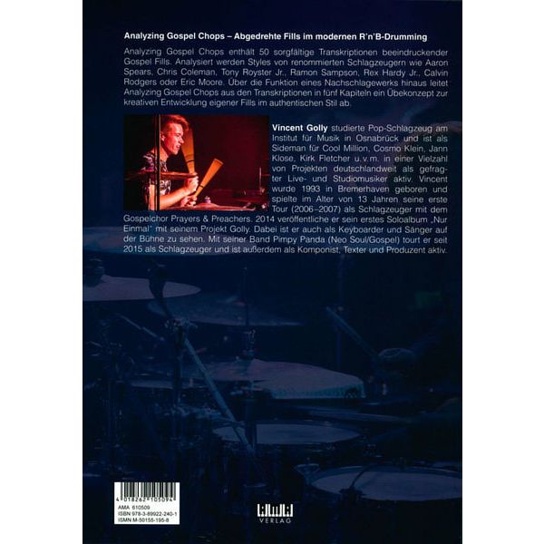AMA Verlag Analyzing Gospel Chops
