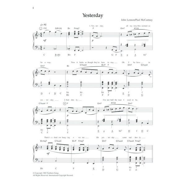 Holzschuh Verlag Akkordeon Pur Beatles 1