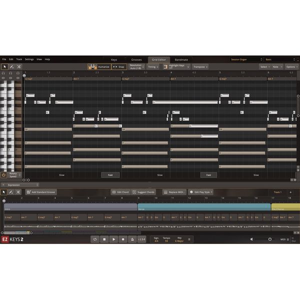 Toontrack EKX Session Organ