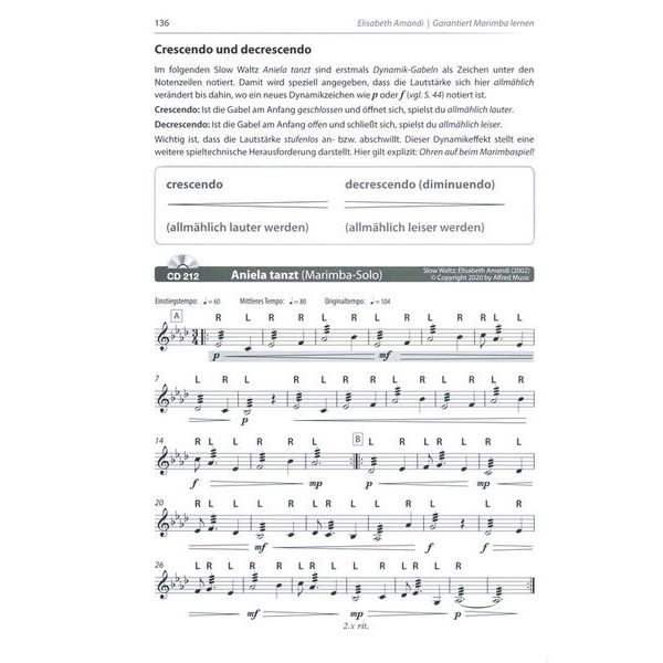 Alfred Music Publishing Garantiert Marimba lernen