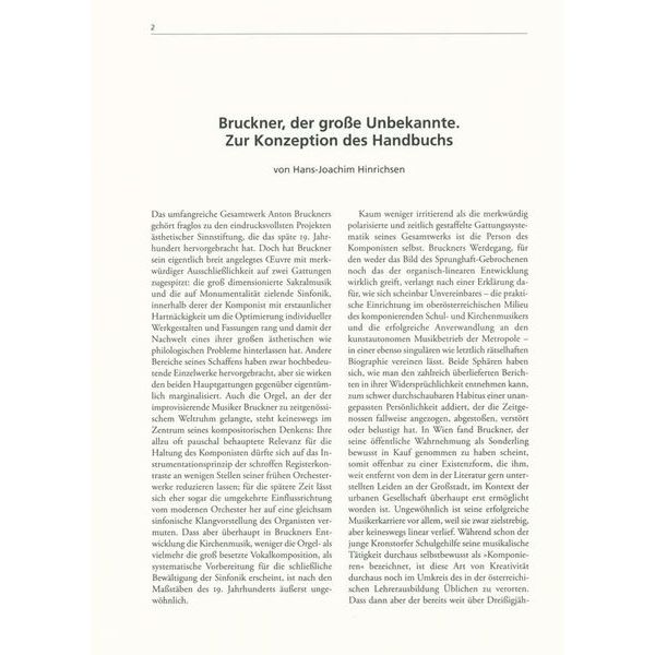 Brenreiter Bruckner-Handbuch