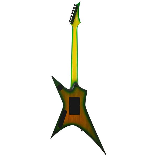 Solar Guitars X1.7FRLB Lime Burst Matte