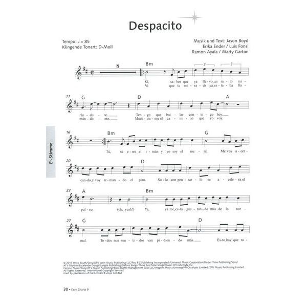 Music Factory Easy Charts Play-Along 9