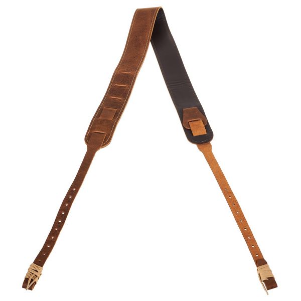 Deering Stitch. Leather Banjo Strap BR