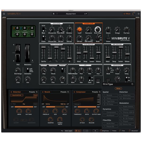 Arturia MiniBrute V
