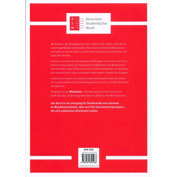 Brenreiter Modulationslehre