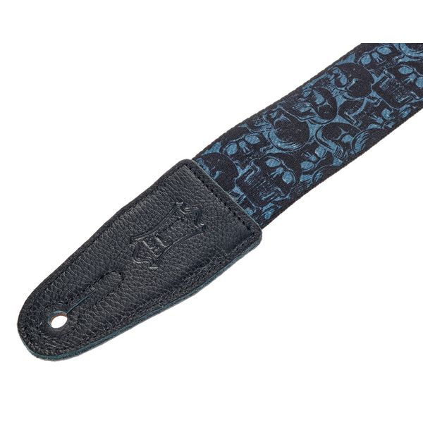 Levys Poly Strap 2" B&G Skulls