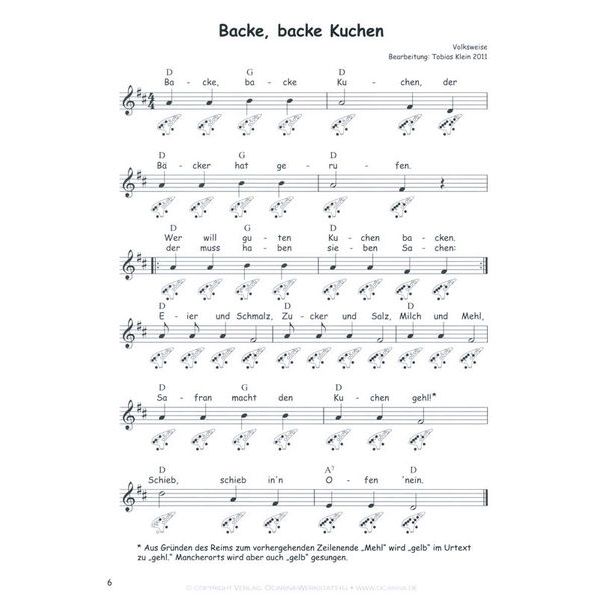 ocarinamusic Kinderlieder 12-Loch 1