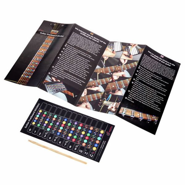 music2me Guitar Fretboard Stickers