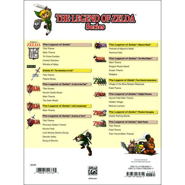 Alfred Music Publishing Legend Of Zelda Guitar