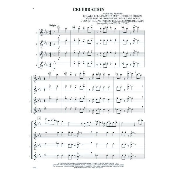 Alfred Music Publishing Pop Quartets For All Flute