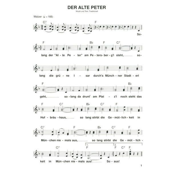 Musikverlag Geiger Wirtshaussingen 2