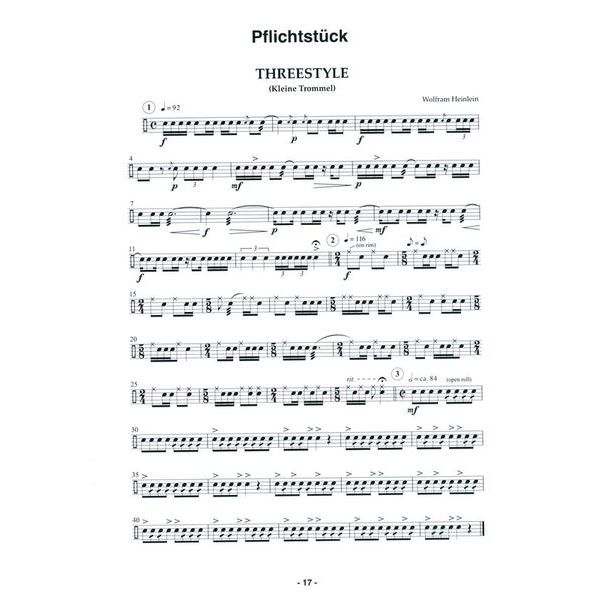 Musikverlag Heinlein Praxis Schlagzeug