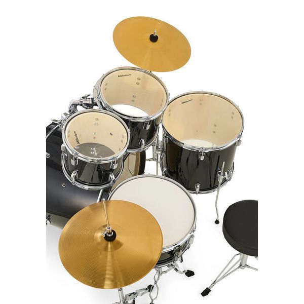 Millenium Focus 20 Drum Set Black