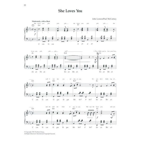 Holzschuh Verlag Akkordeon Pur Beatles 2