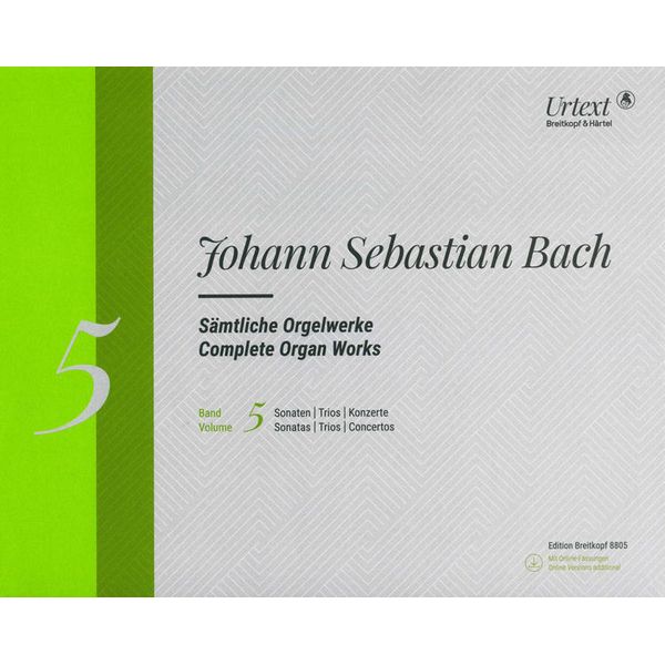 Breitkopf & Hrtel Bach Smtliche Orgelwerke
