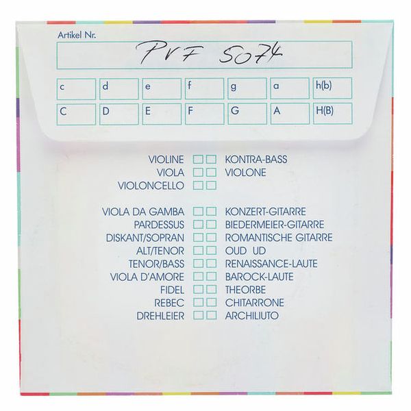 Kürschner Large Theorbo Single String d